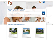 Tablet Screenshot of hotlineproperties.com